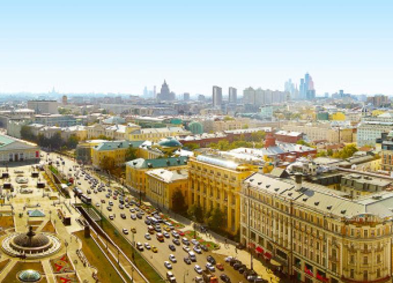 Москва: Виды из окон