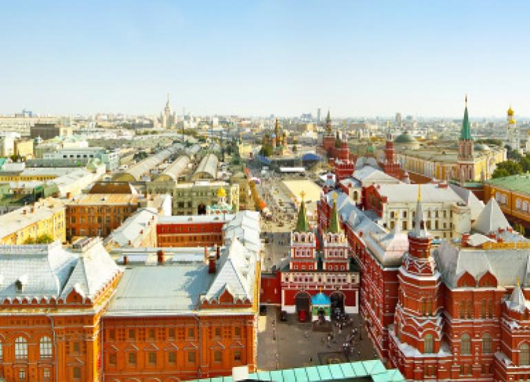 Москва: Виды из окон